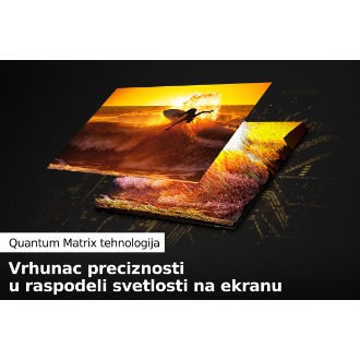 Neo QLED TV QN90B sa profesionalnom tehnologijom Quantum Matrix ima moć da iz najtamnijih scena, podjednako kao i iz najsvetlijih, izvuče svaki detalj