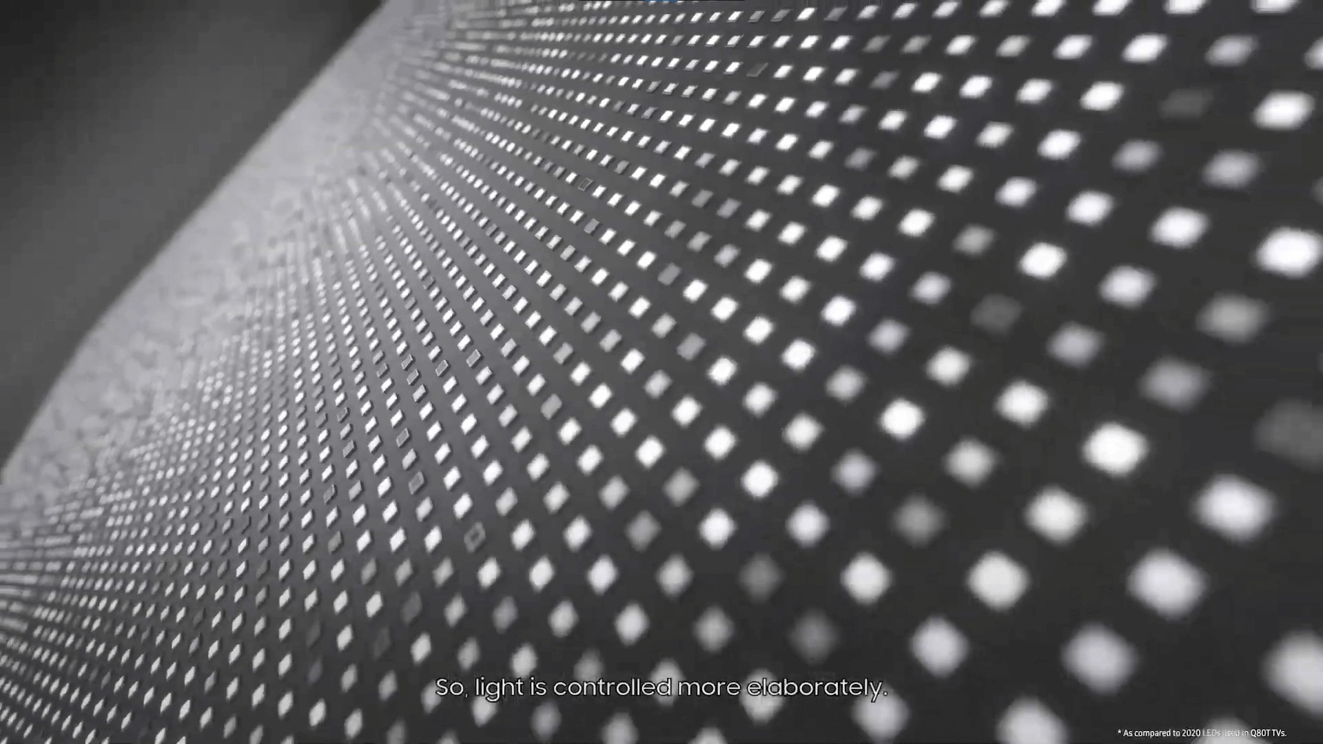 Light from super small Quantum Mini LEDs shoot light through 2 more layers to create the finest picture quality.