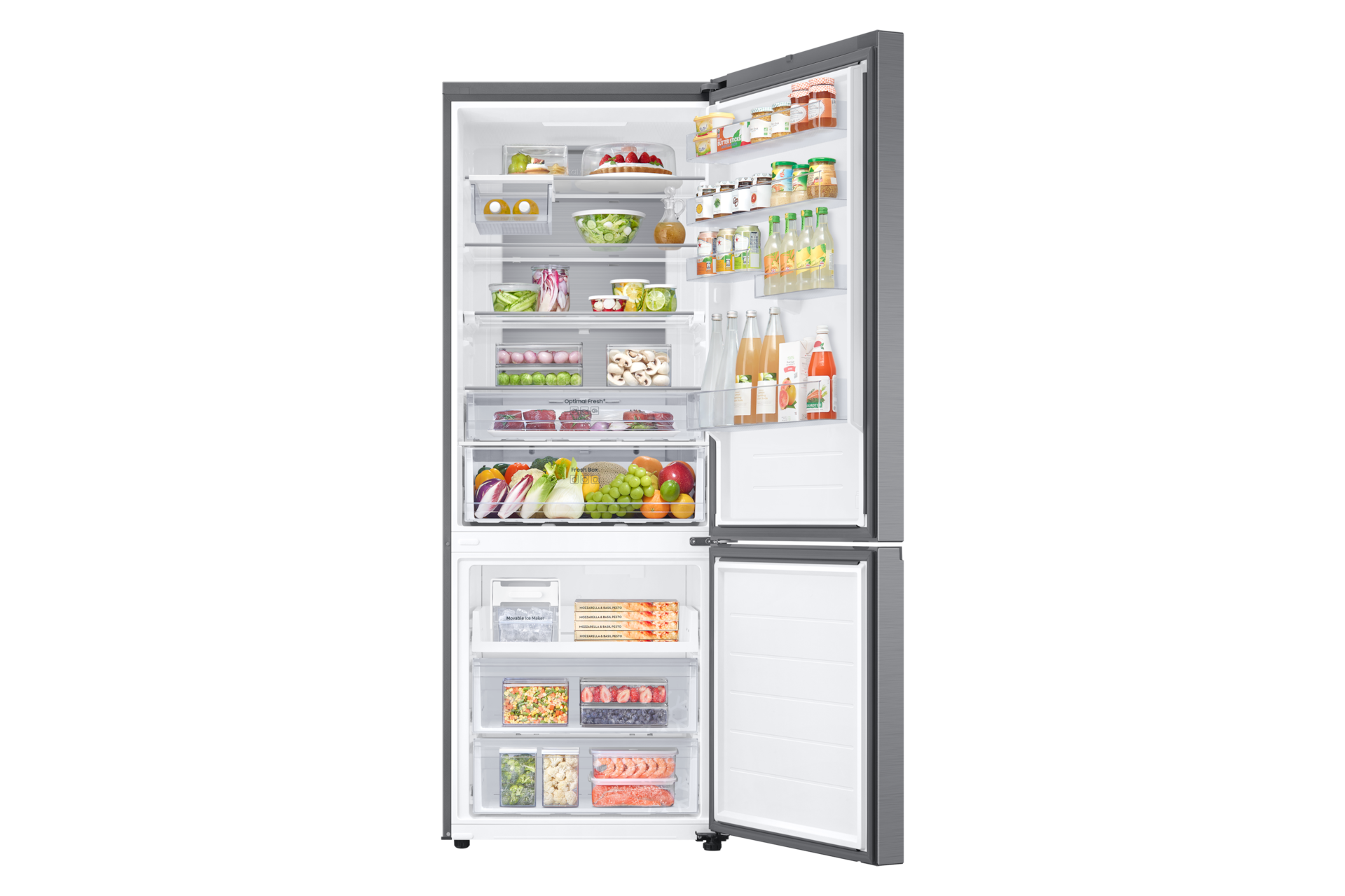 front-open-with-food Refined Inox