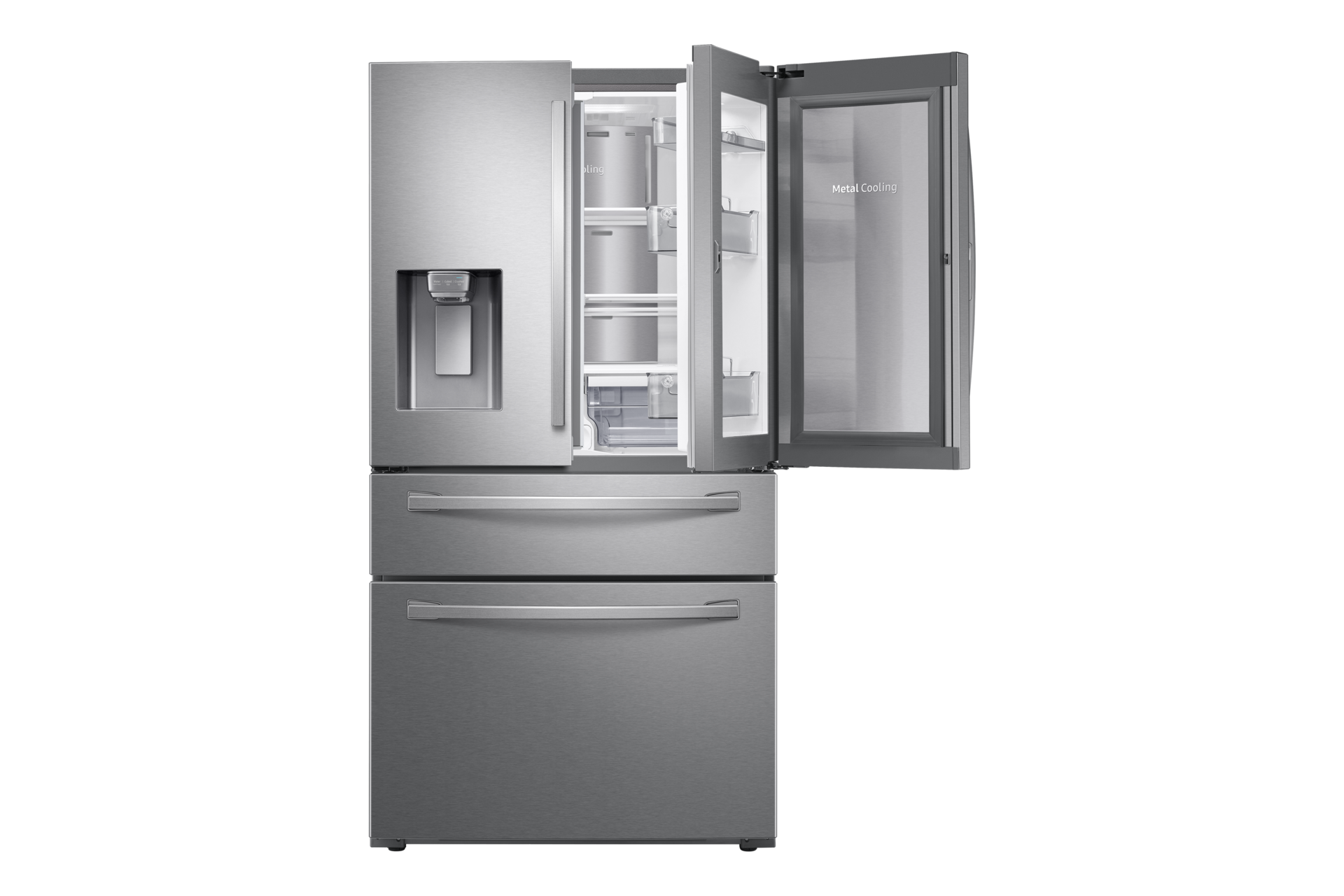 front-showcase-open silver