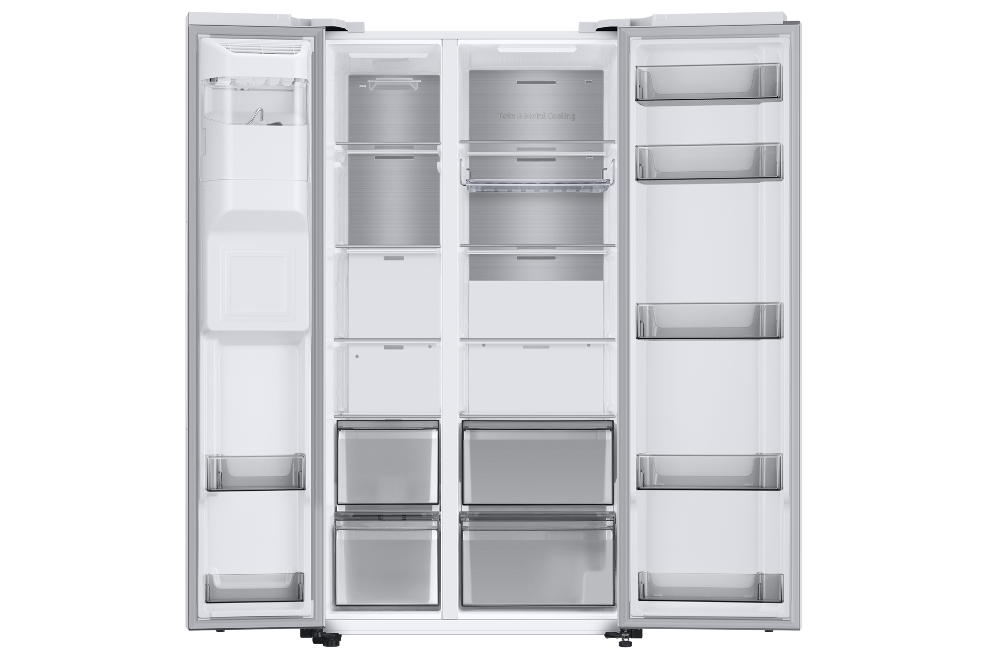 front-open White