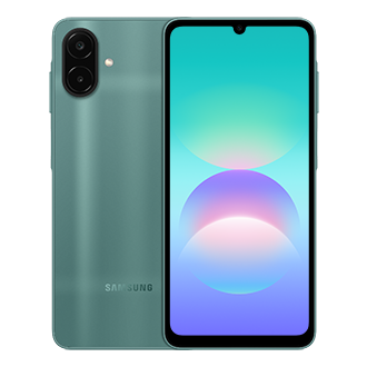 Galaxy A08 Front Green 