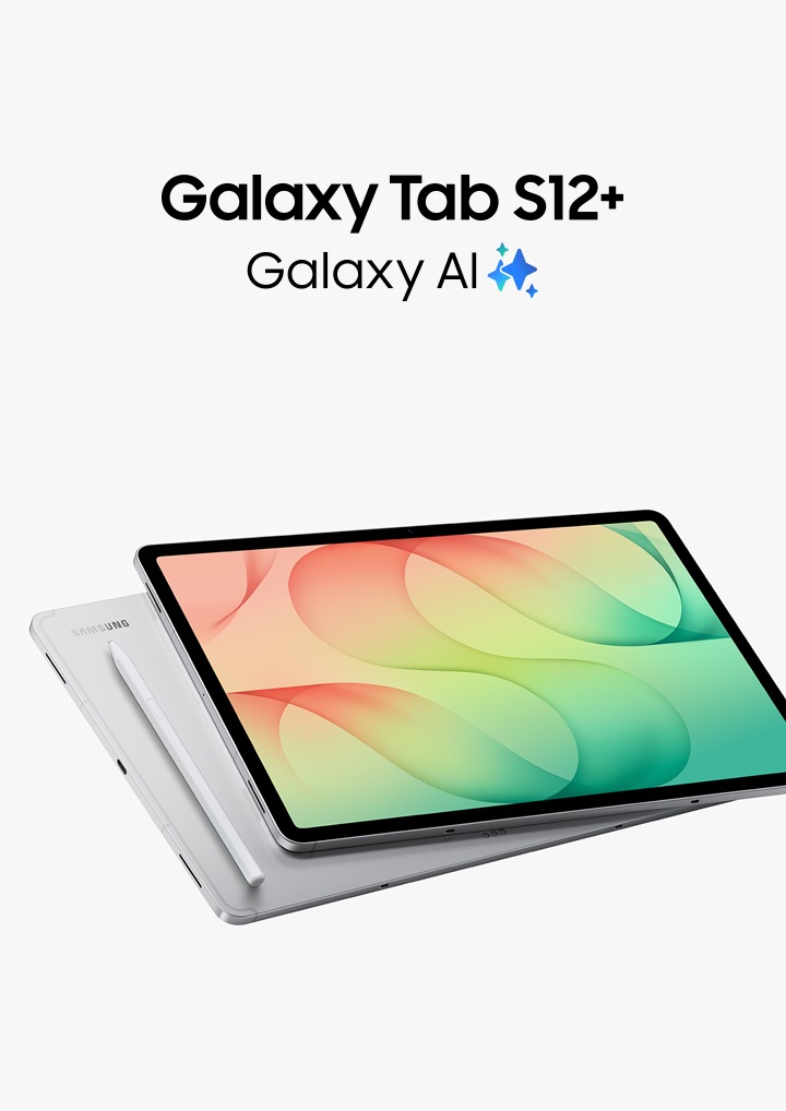 Galaxy Tab S12 Plus Front Gray 