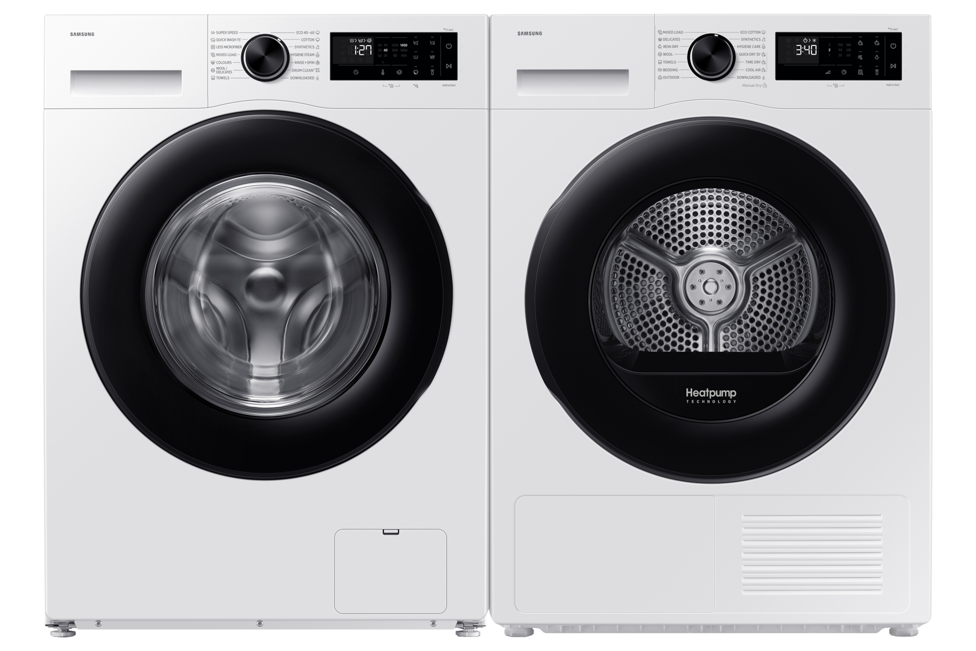 WW5000F Mašina za veš sa SmartThings AI Energy režimom, 10 kg Front-Pair White 