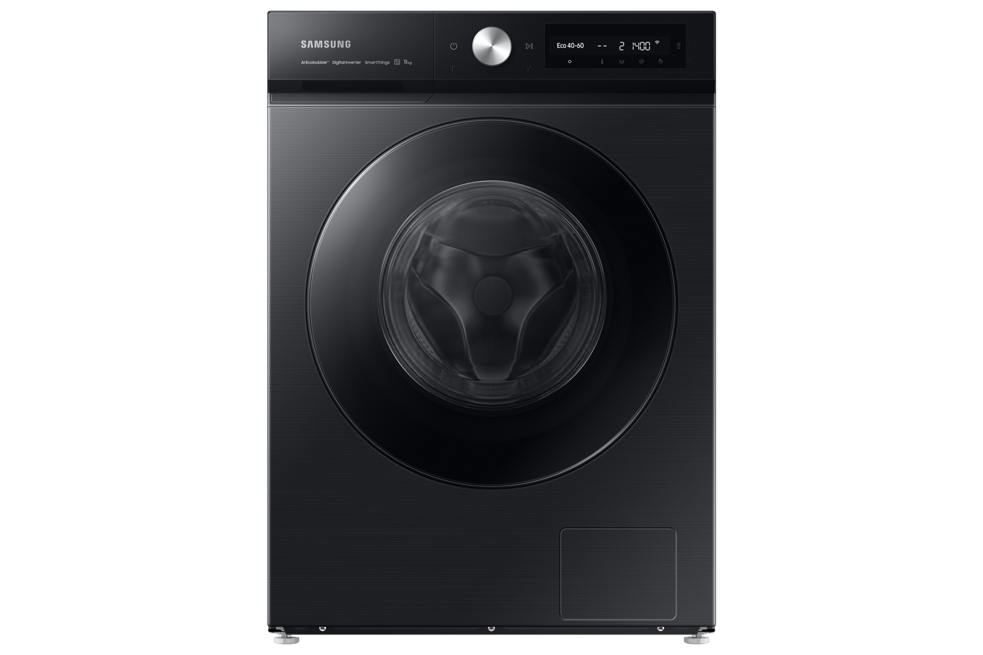 WW7400B Mašina za veš sa punjenjem spreda, Ecobubble™ i AI Wash tehnologijama, 11 kg Crna