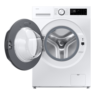 Laundry with Grade A Energy Efficiency and AI Ecobubble 8kg Front-Open White 