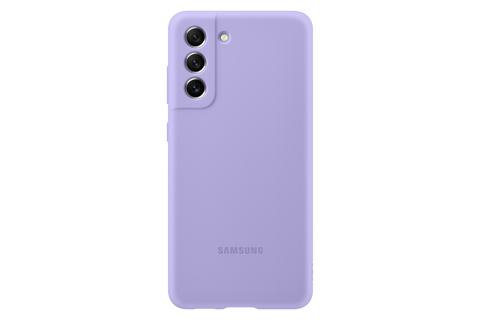 Чехол-накладка Silicone Cover S21 FE, фиолетовый | Samsung РОССИЯ