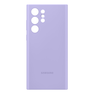 Чехол-накладка Silicone Cover S22 Ultra лавандовый | Samsung РОССИЯ