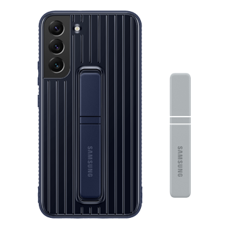 Чехол-накладка Protective Standing Cover S22+ тёмно-синий | Samsung РОССИЯ