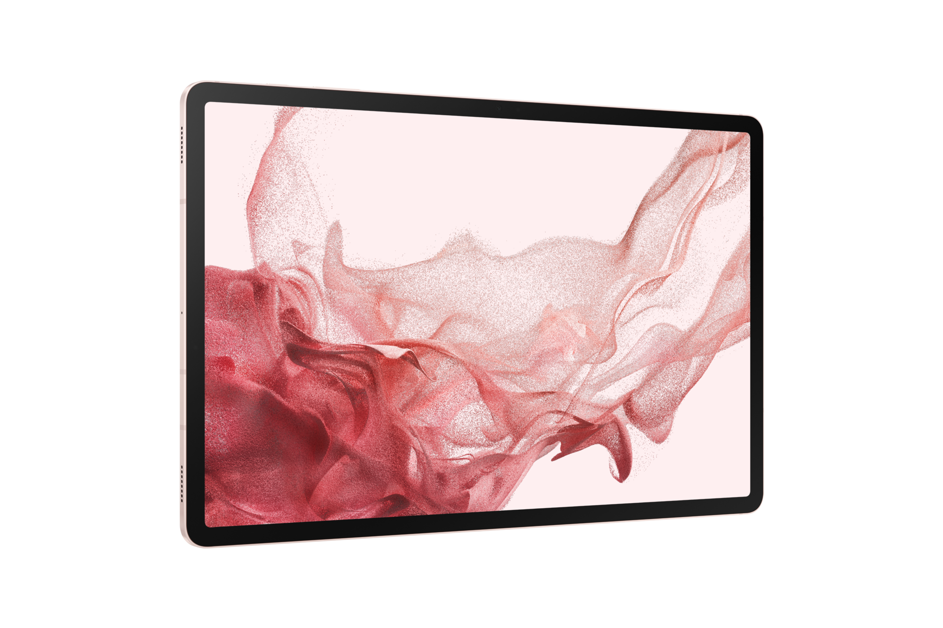 Планшет Samsung Galaxy Tab S8+ LTE SM-X806BIDASER Розовое золото фото горизонтально под углом слева
