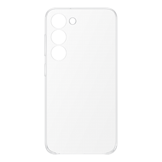  Чехол-накладка Clear Case для Galaxy S23 прозрачный фото спереди