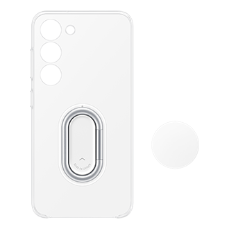  Чехол-накладка Clear Gadget Case для Galaxy S23 прозрачный фото спереди