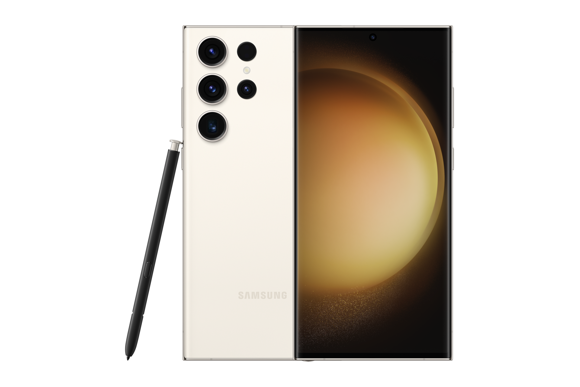 Купить Galaxy S23 Ultra 12/256 Гб Бежевый, смартфон со встроенным ...