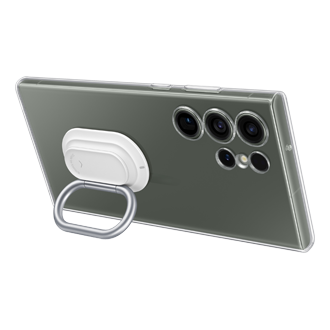 Чехол-накладка Clear Gadget Case для Galaxy S23 Ultra прозрачный фото сбоку