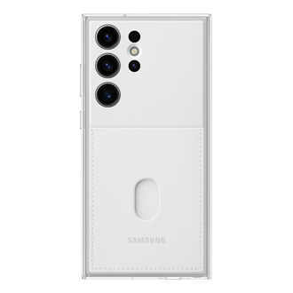  Чехол-накладка Frame Case для Galaxy S23 Ultra белый фото спереди
