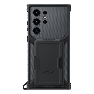  Чехол-накладка Rugged Gadget Case для Galaxy S23 Ultra титан фото спереди