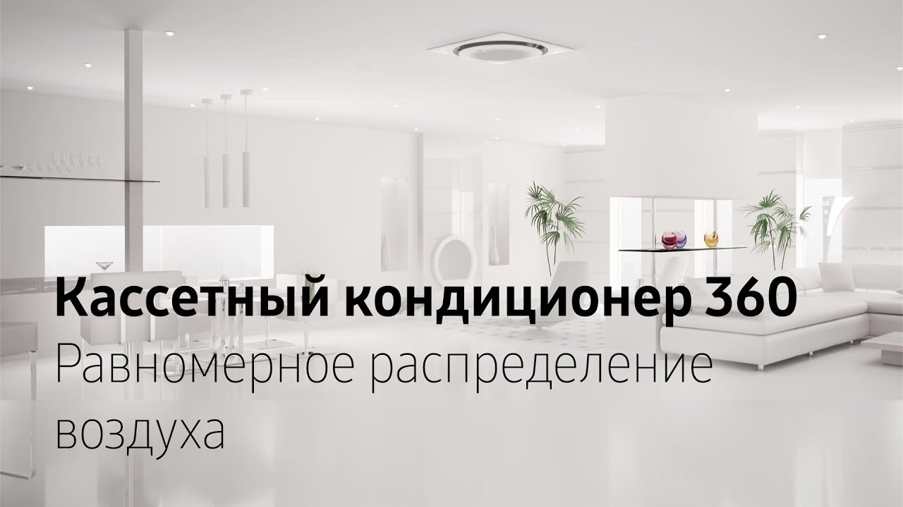 Охлаждение без сквозняков | Кассетный кондиционер Samsung 360