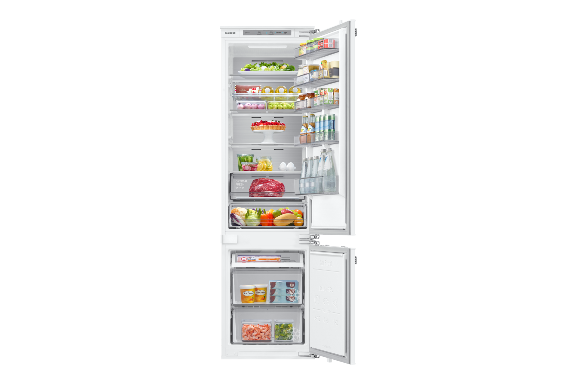 front-open-with-food White