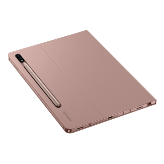 Чехол-обложка Book Cover Tab S 11.0 EF-BT630PAEGRU Розовое золото фото сзади c s-pen