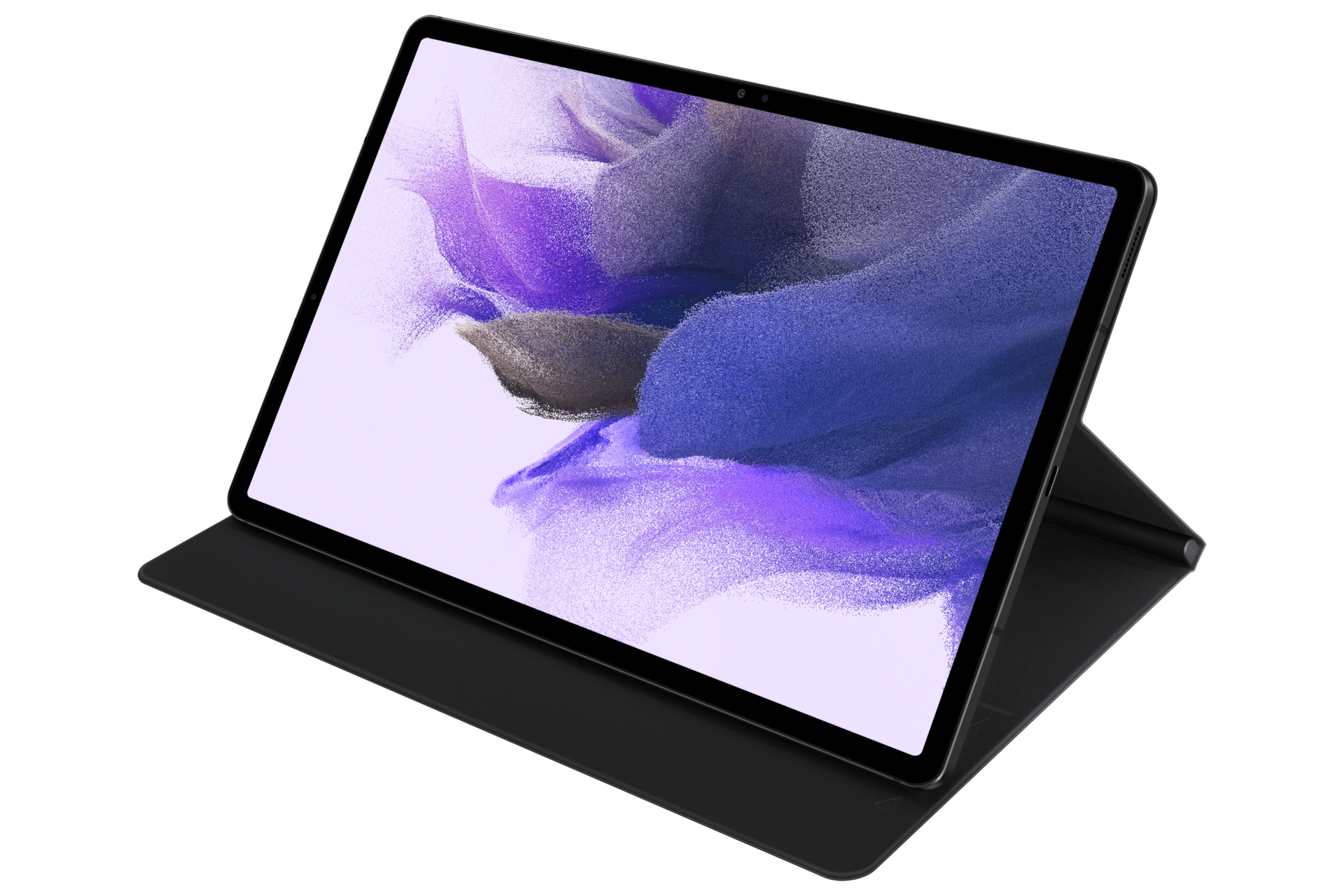 Чехол-обложка Book Cover Tab S 12.4  EF-BT730PBEGRU Черный фото подставка под углом