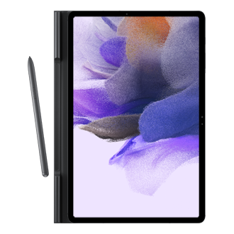 Чехол-обложка Book Cover Tab S 12.4  EF-BT730PBEGRU Черный фото спереди