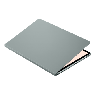 Чехол-обложка Book Cover Tab S 12.4  EF-BT730PGEGRU Зеленый фото в движении под углом