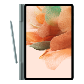 Чехол-обложка Book Cover Tab S 12.4  EF-BT730PGEGRU Зеленый фото спереди