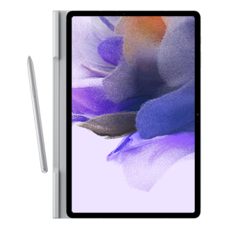Чехол-обложка Book Cover Tab S 12.4  EF-BT730PJEGRU Светло-серый фото спереди