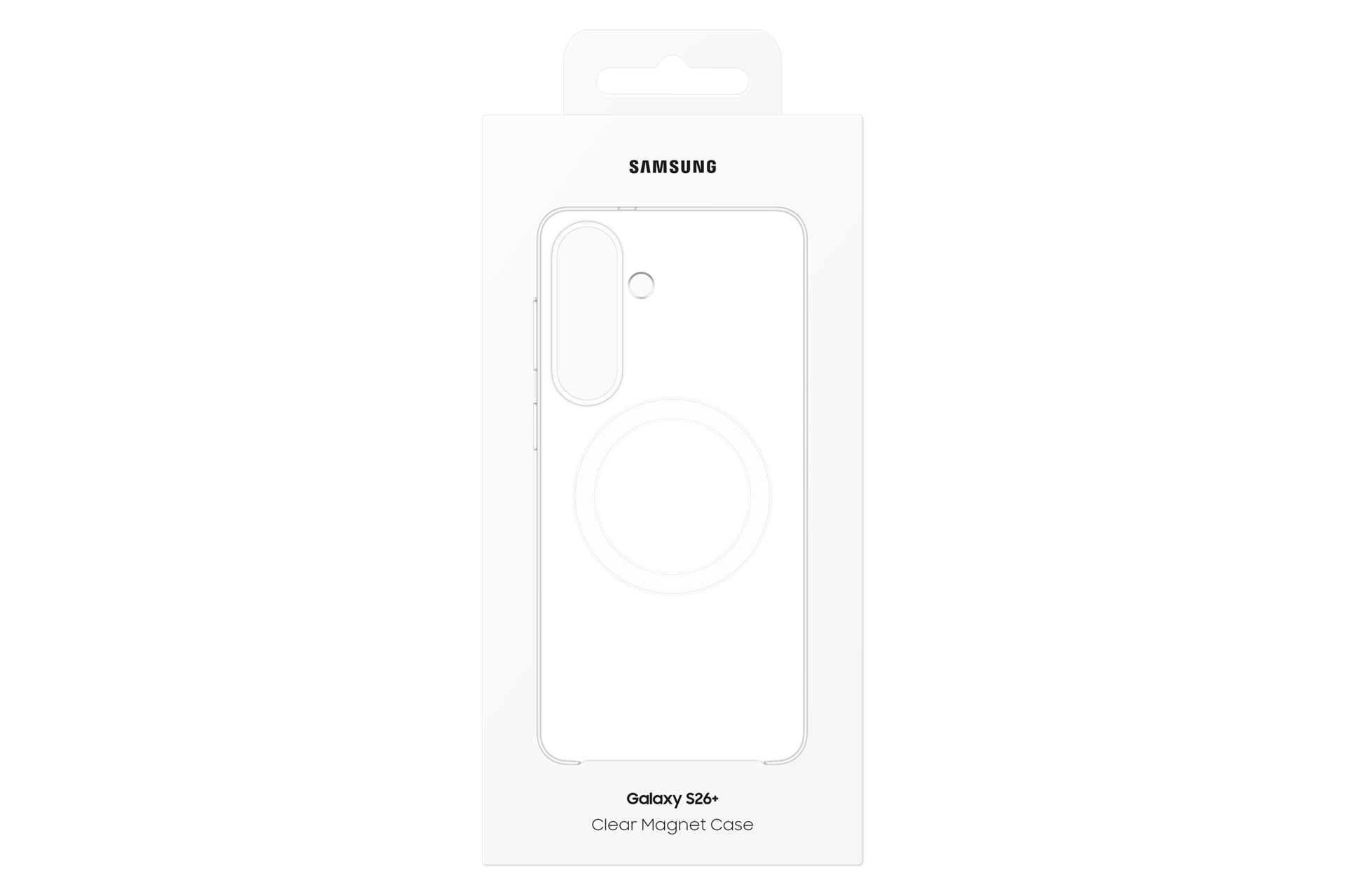 Чехол Clear Magnet Case Galaxy S26+ Package Transparent 