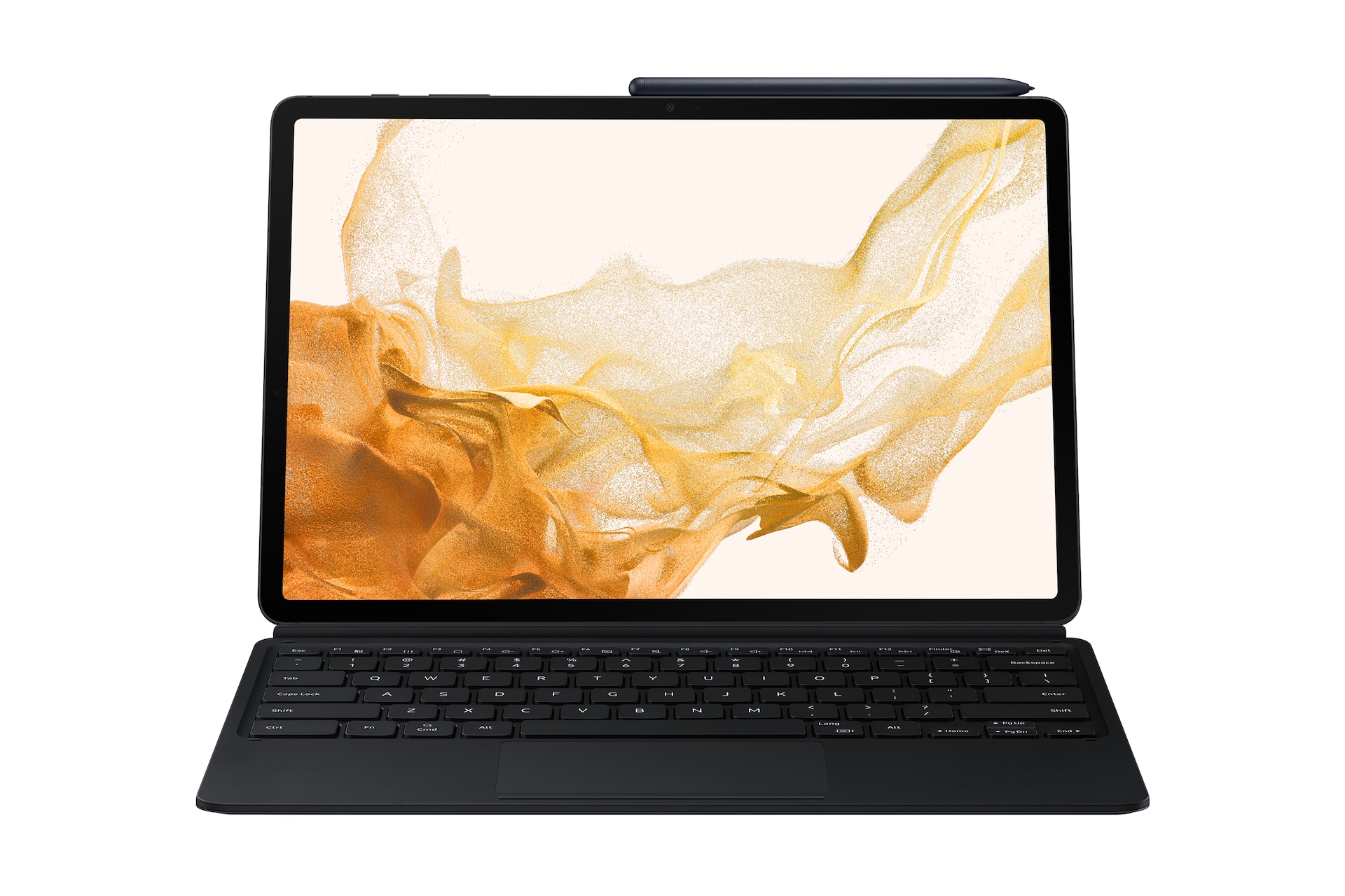 Чехол-клавиатура с тачпадом Tab S (12.4") | Samsung РОССИЯ