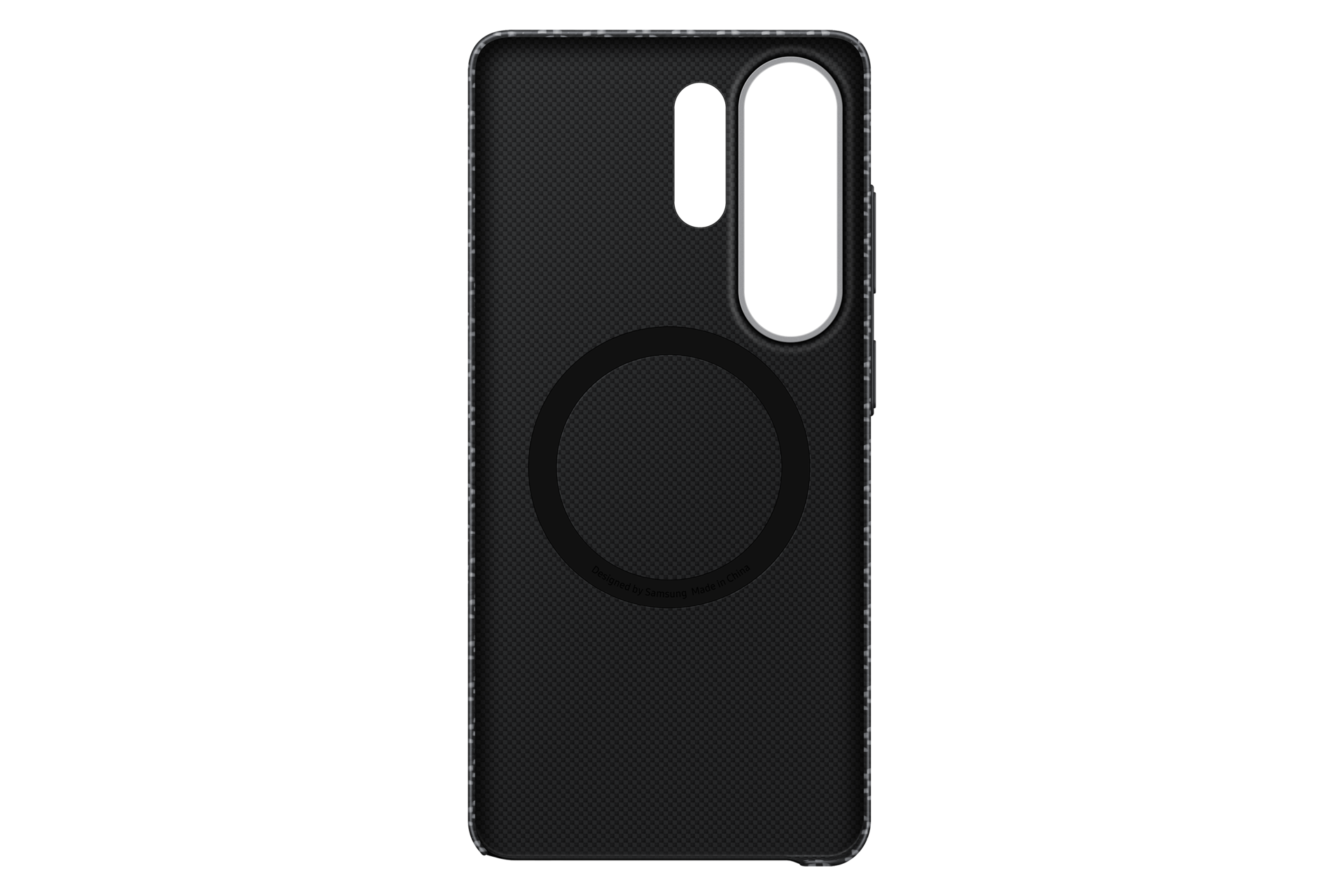 Чехол Carbon Magnet Case S26 Ultra Back Dark Gray 