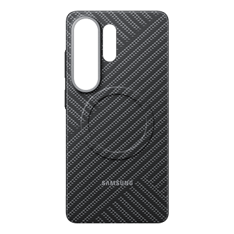 Чехол Carbon Magnet Case S26 Ultra Front2 Dark Gray 