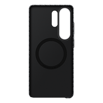 Чехол Carbon Magnet Case S26 Ultra Back Dark Gray 