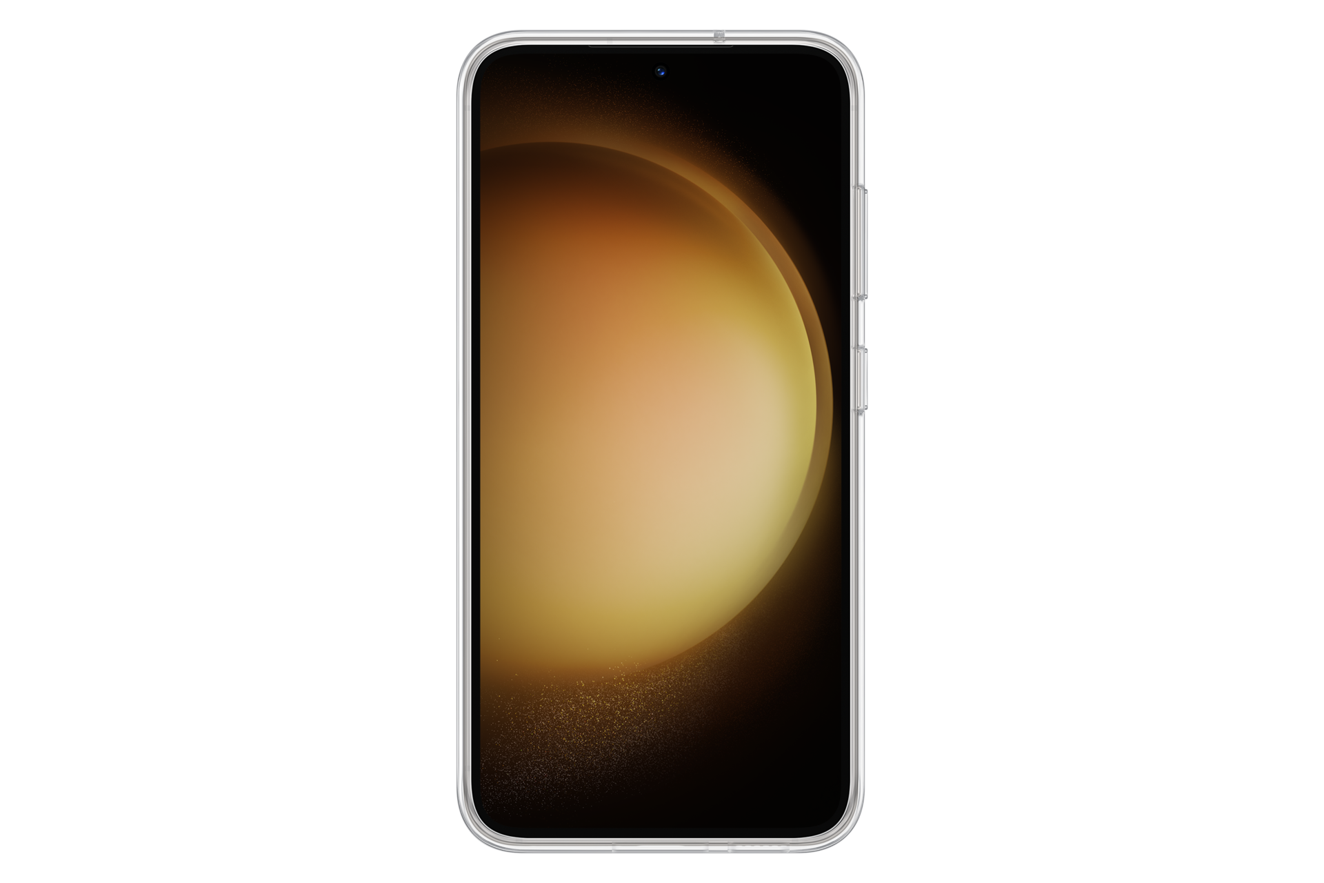 Чехол-накладка Frame Case для Galaxy S23 белый фото сзади