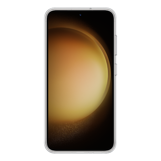 Чехол-накладка Frame Case для Galaxy S23 белый фото сзади