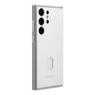  Чехол-накладка Frame Case для Galaxy S23 Ultra белый фото сбоку