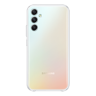 Чехол-накладка Clear Case A34 5G EF-QA346CTEGRU прозрачный фото спереди