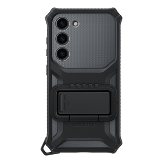  Чехол-накладка Rugged Gadget Case для Galaxy S23 титан фото спереди