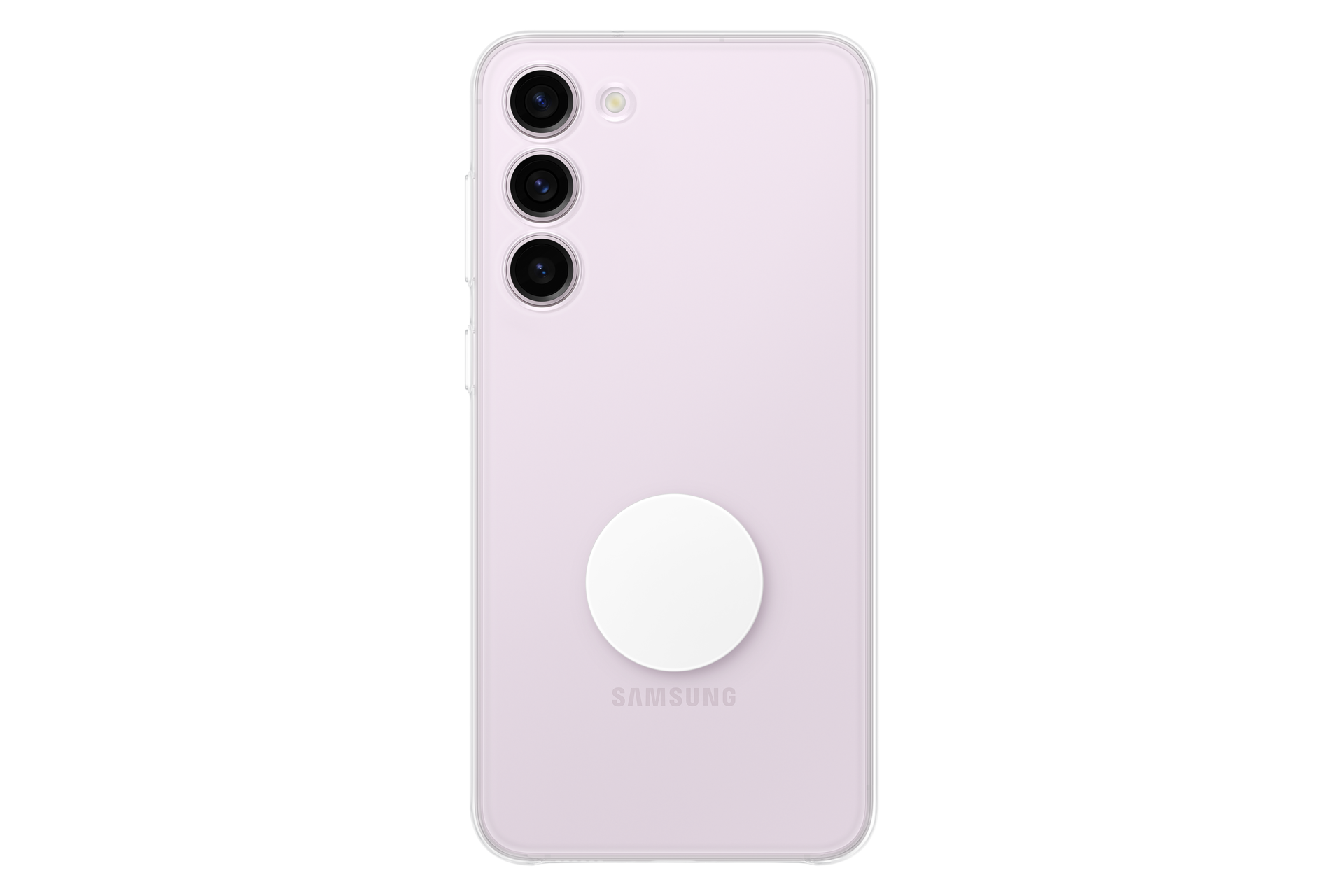  Чехол-накладка Clear Gadget Case для Galaxy S23+ прозрачный фото спереди
