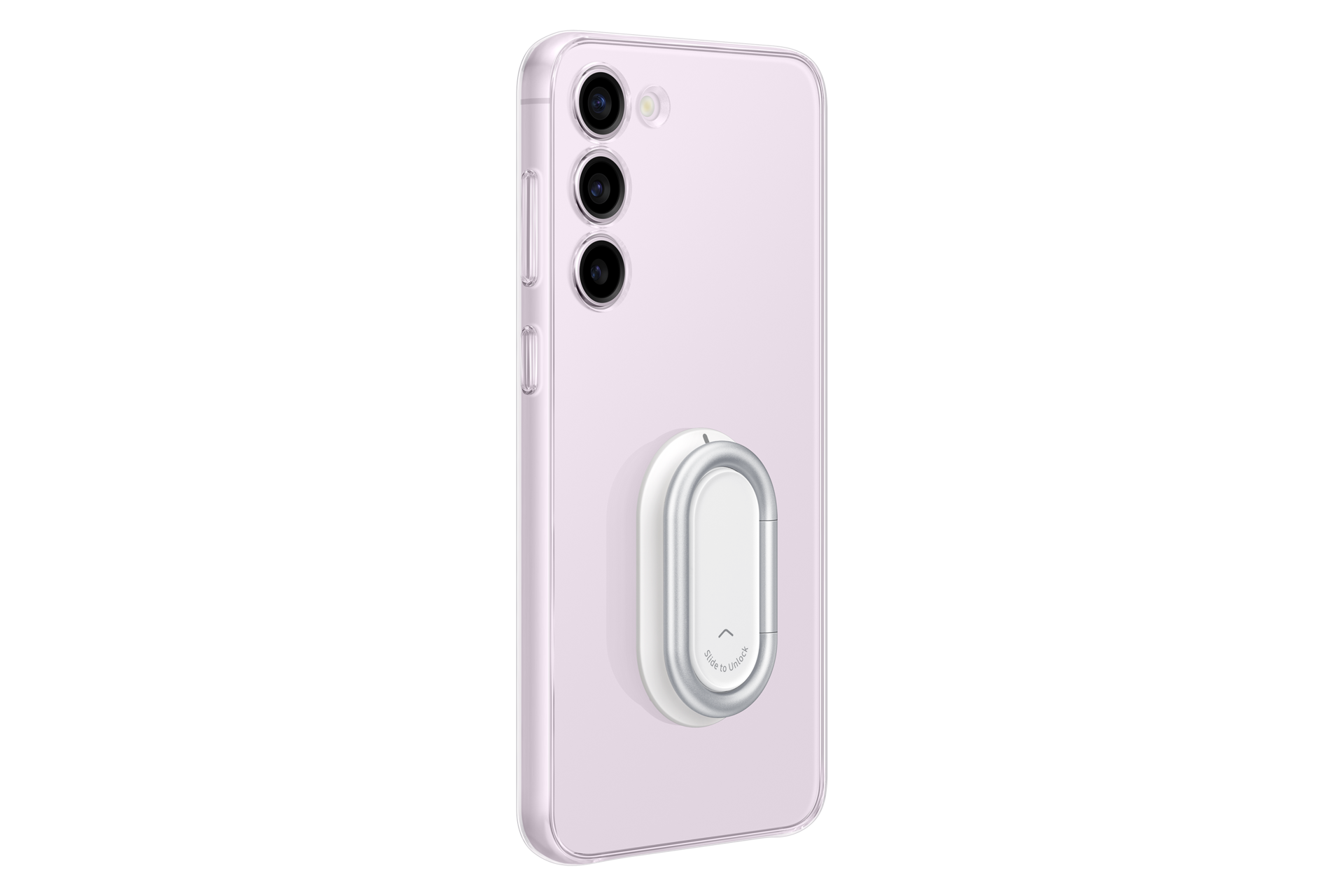  Чехол-накладка Clear Gadget Case для Galaxy S23+ прозрачный фото сбоку