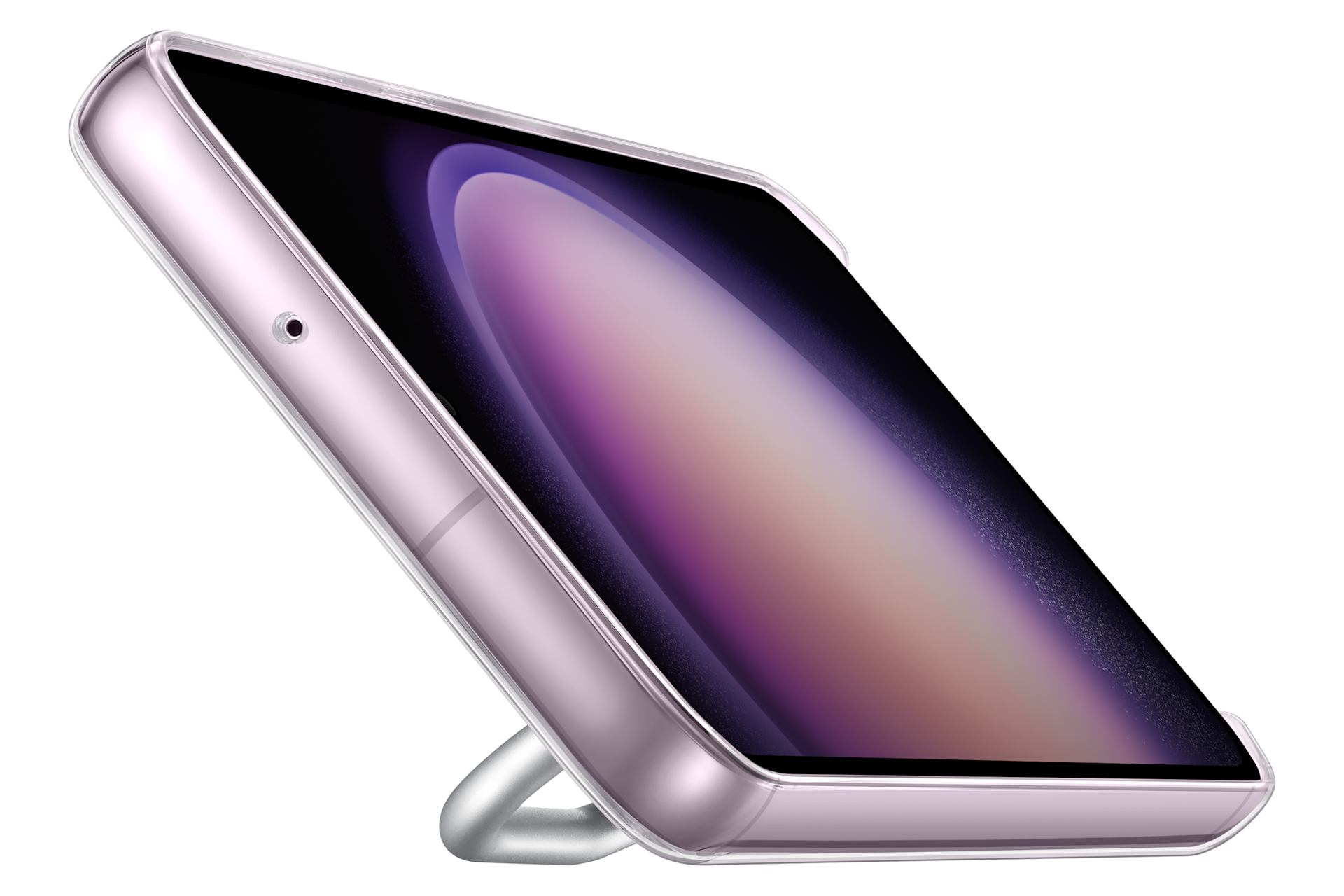  Чехол-накладка Clear Gadget Case для Galaxy S23+ прозрачный фото сбоку
