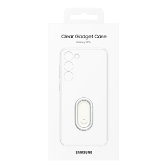  Чехол-накладка Clear Gadget Case для Galaxy S23+ прозрачный фото в упаковке