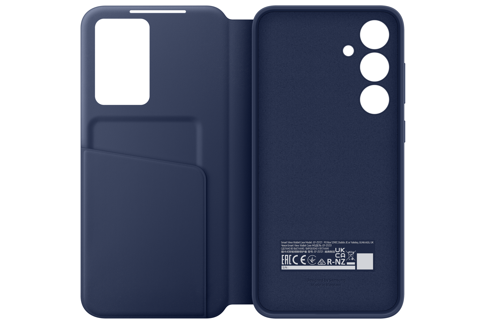 front-open Blue