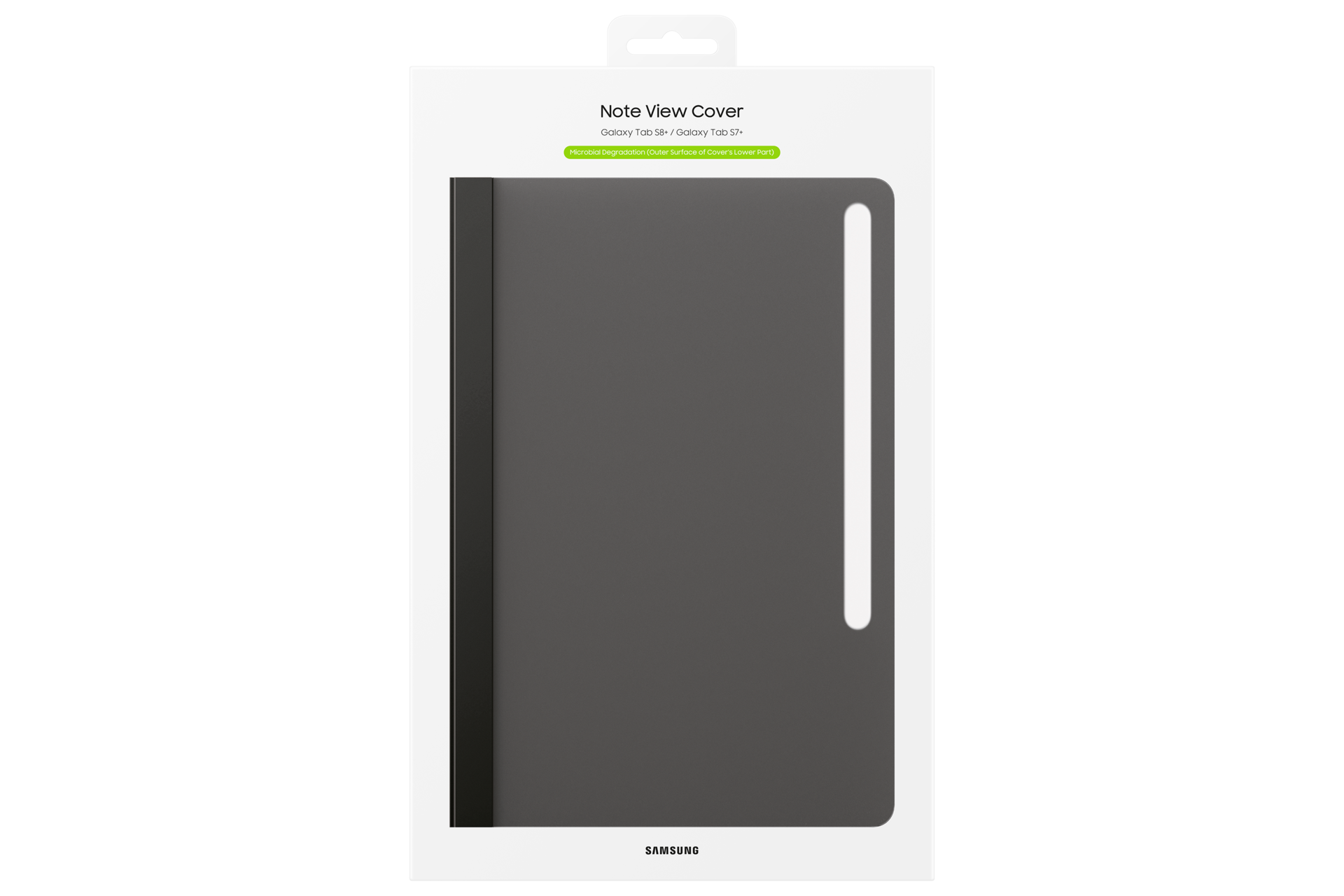 Чехол-обложка Note View Cover Tab S8+ EF-ZX800PBEGRU Черный фото в упаковке