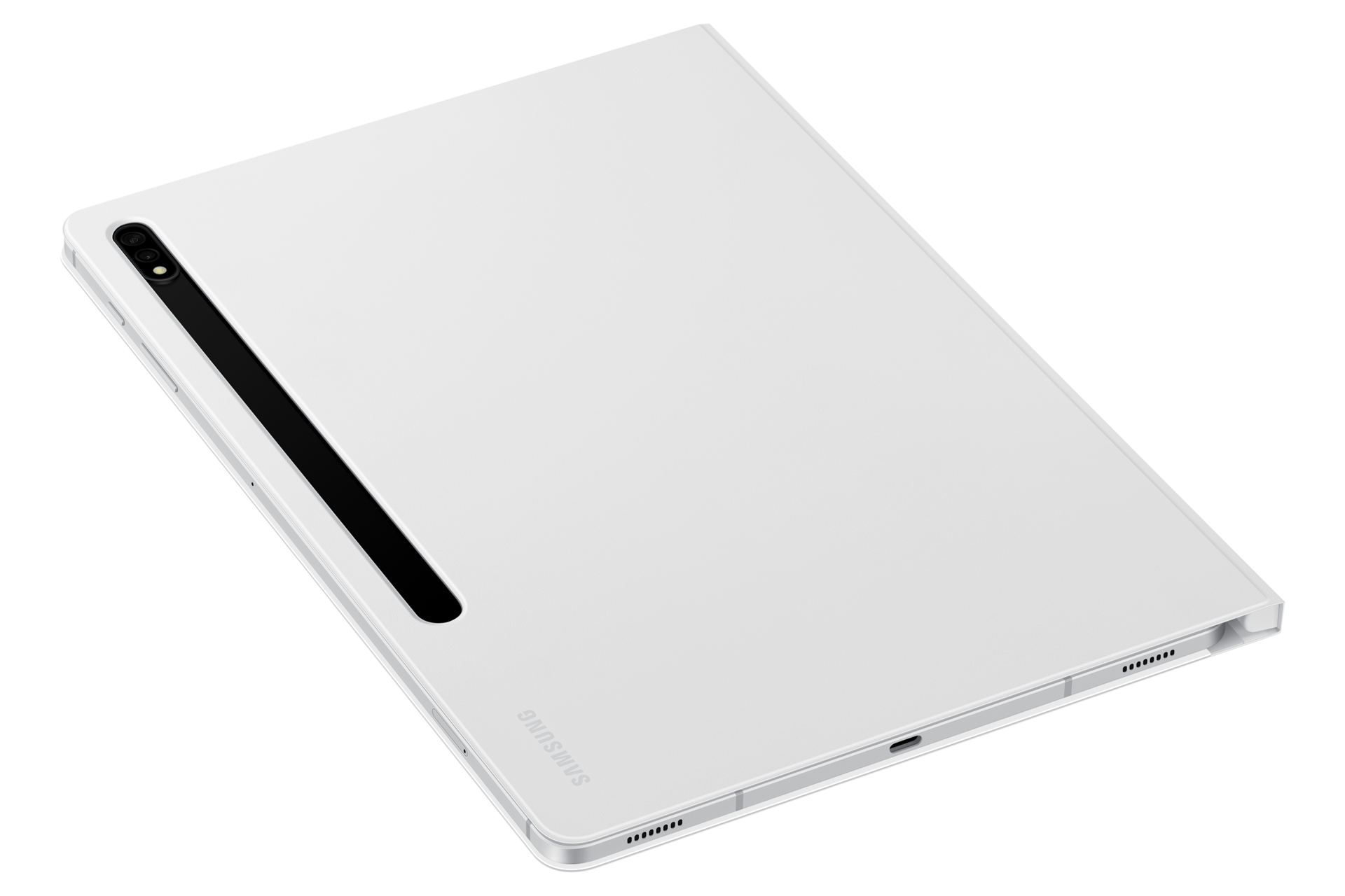 Чехол-обложка Note View Cover Tab S8+ EF-ZX800PWEGRU Белый фото сзади под углом