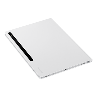 Чехол-обложка Note View Cover Tab S8+ EF-ZX800PWEGRU Белый фото сзади под углом
