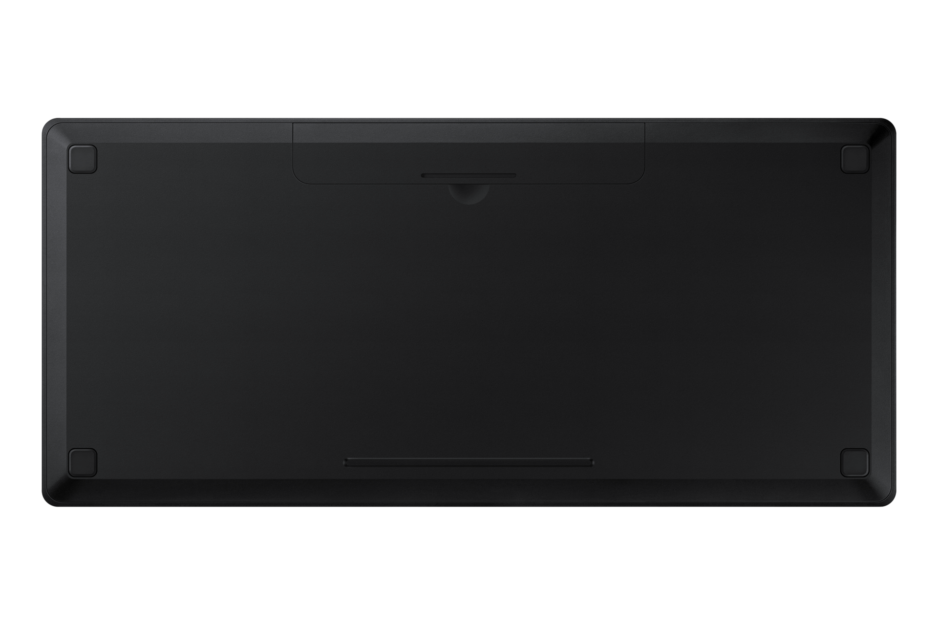 Беспроводная клавиатура для планшетов и телефонов Samsung Trio 500 черного цвета, вид сзади