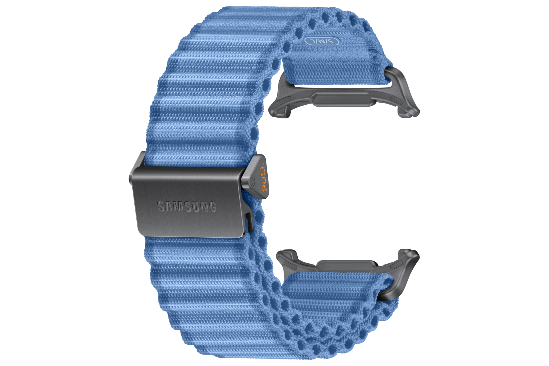 Trail Band (S/M/L) for Galaxy Watch Ultra2 Back-Perspective Blue 