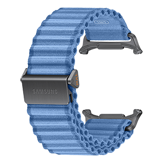 Trail Band (S/M/L) for Galaxy Watch Ultra2 Back-Perspective Blue 
