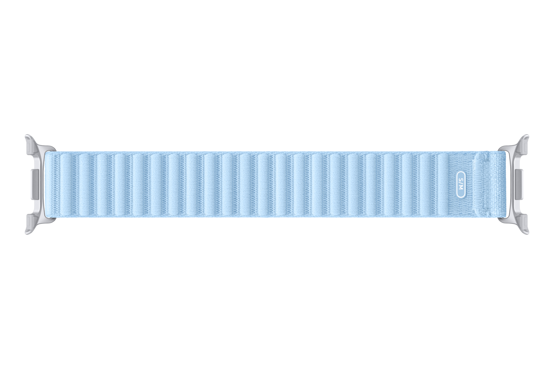 Fabric Band (S/M) for Galaxy Watch9 (Watch8) Back Blue 